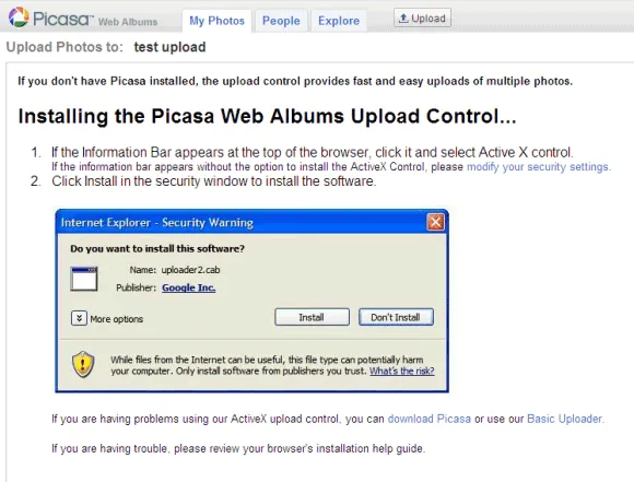 Picasa Web Albums Wish List