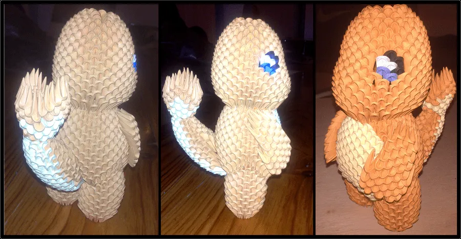 Pichu + Diagram -3D Origami- by Delinlea on DeviantArt Pichu + Diagram -3D Origami- by Delinlea on DeviantArt