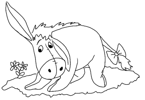 Picture Of Eeyore coloring page | Super Coloring Picture Of Eeyore coloring page | Super Coloring