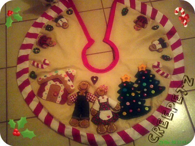 pie de arbol de navidad | Felt | Pinterest