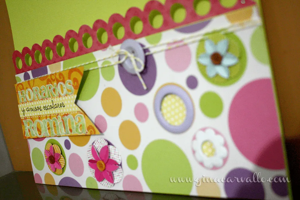 Manualidades para decorar folders - Imagui