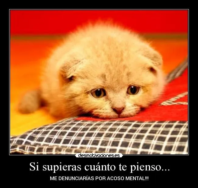 Te pienso mucho - Imagui