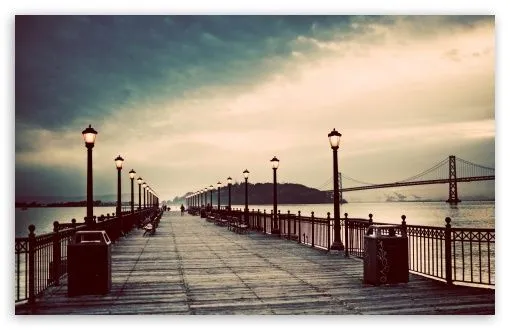 Pier Vintage HD desktop wallpaper : High Definition : Fullscreen ...
