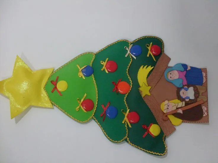 Pies De Arbol Foami Navideños Fotos Db | Navidad | Pinterest