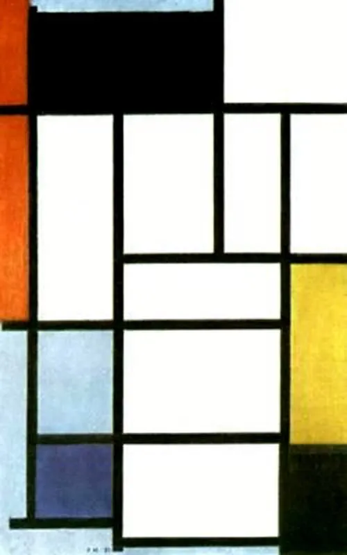 Composición con rojo. Amarillo y Azul de Piet Mondrian (1872-1944 ... Composición con rojo. Amarillo y Azul de Piet Mondrian (1872-1944 ...