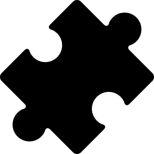 Pieza del rompecabezas girada negro | Descargar Iconos gratis Pieza del rompecabezas girada negro | Descargar Iconos gratis