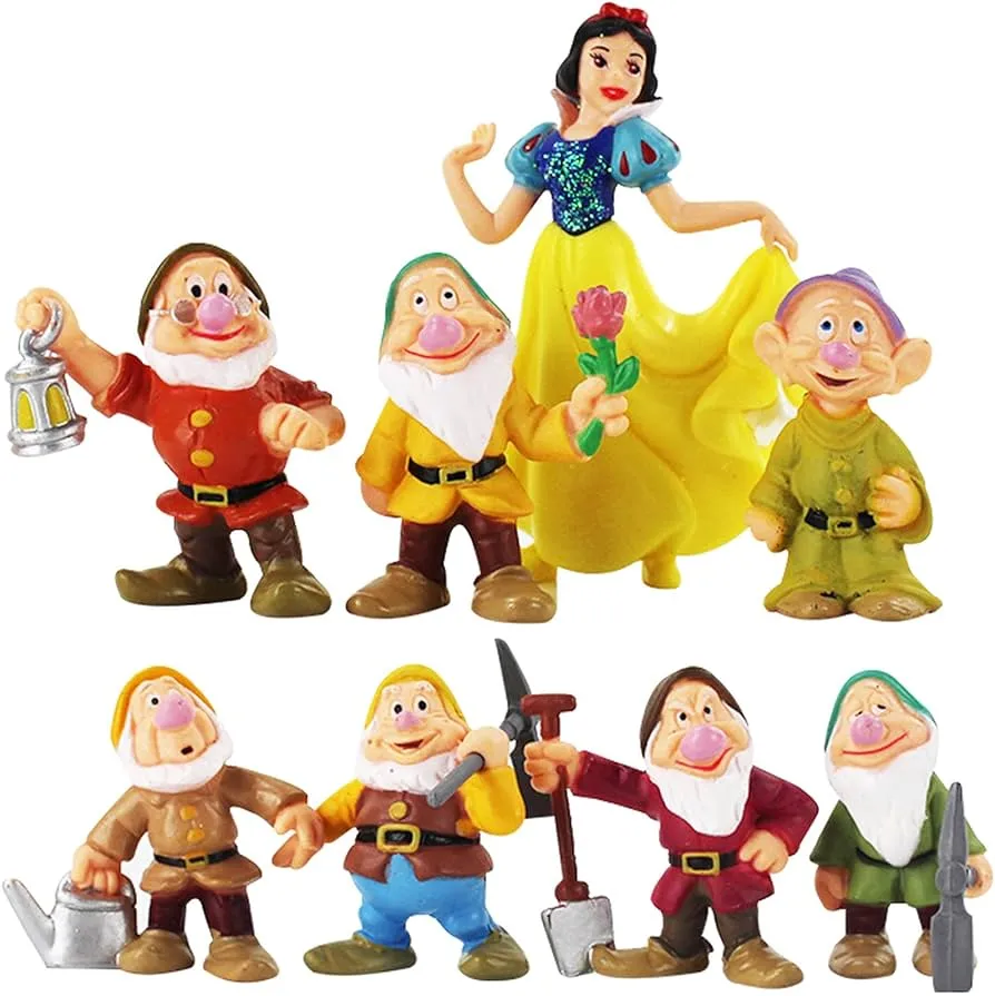 8 piezas Blancanieves y los siete enanitos modelo de colección de figuras de princesa modelo de juguete para niños regalo de cumpleaños de 5 a 10 cm : Amazon.com.mx: Juguetes y Juegos 8 piezas Blancanieves y los siete enanitos modelo de colección de figuras de princesa modelo de juguete para niños regalo de cumpleaños de 5 a 10 cm : Amazon.com.mx: Juguetes y Juegos