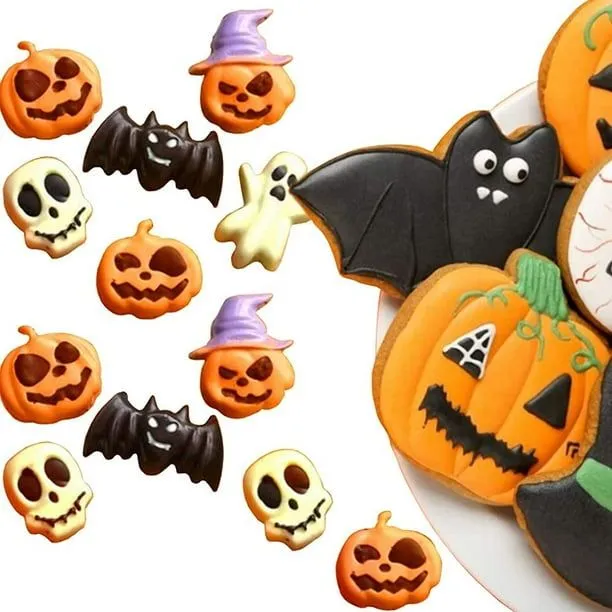 3 piezas de moldes de Halloween antiadherente molde de calabaza de silicona  de Halloween para cocina JAMW Sencillez | Walmart en línea