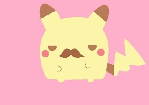 pika mostacho | Mostachos | Pinterest