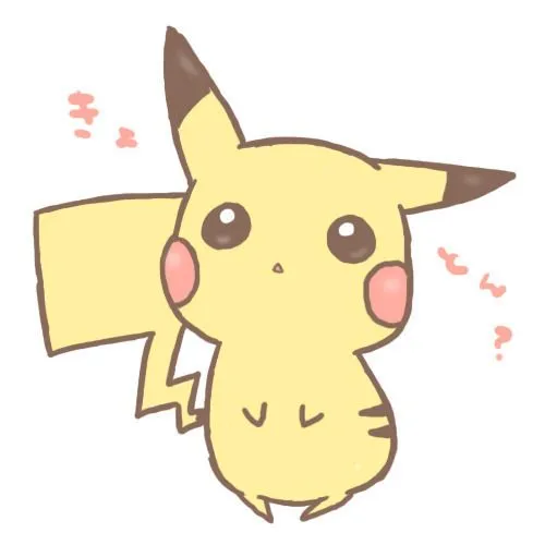 Pikachu anime tierno - Imagui