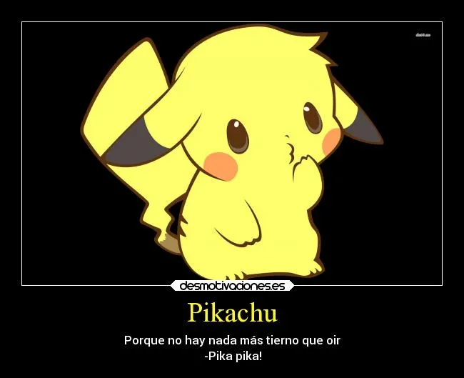 Pikachu | Desmotivaciones