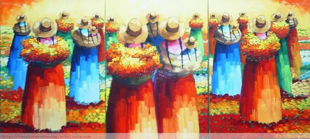 Pin Abstractos Artistas Famosos Oleos Pinturas Obra Meninas Con ...