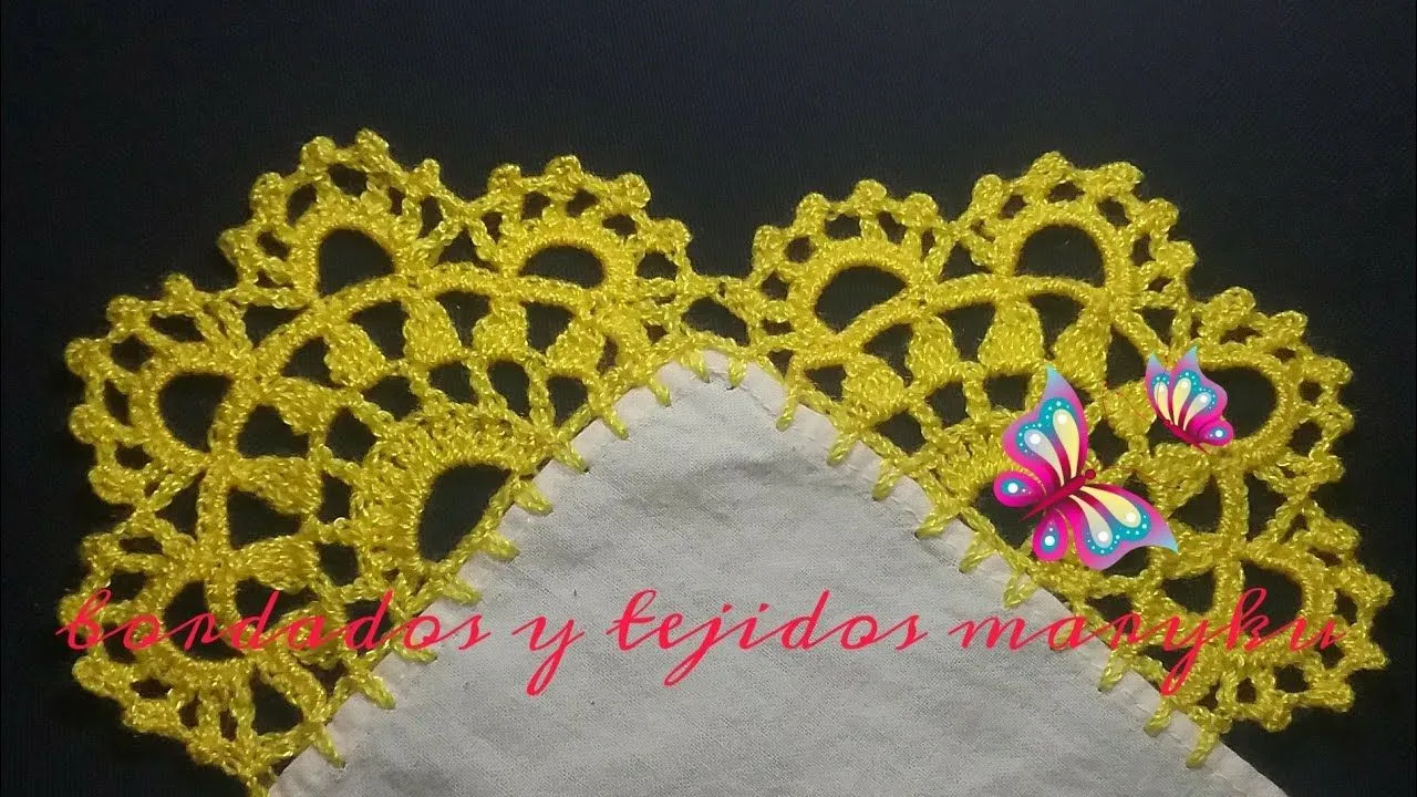 Pin en Bicos em crochet
