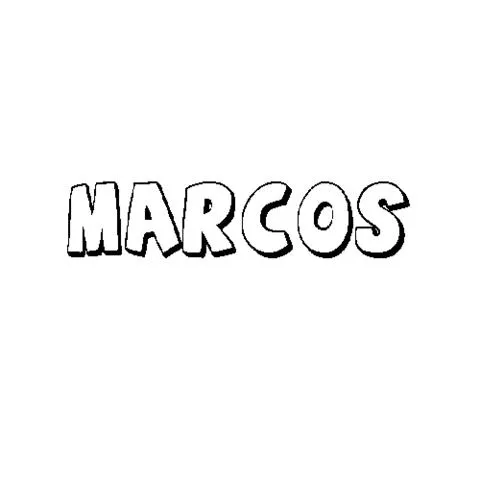 Imagenes de nombre marcos - Imagui