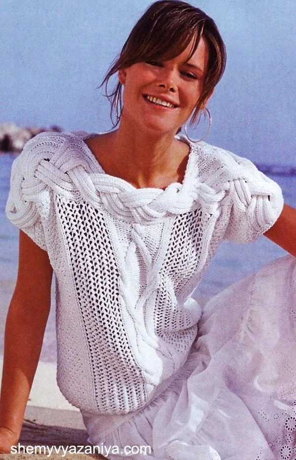 Pin by clara martinez on blusas tejidas con dos agujas | Pinterest Pin by clara martinez on blusas tejidas con dos agujas | Pinterest