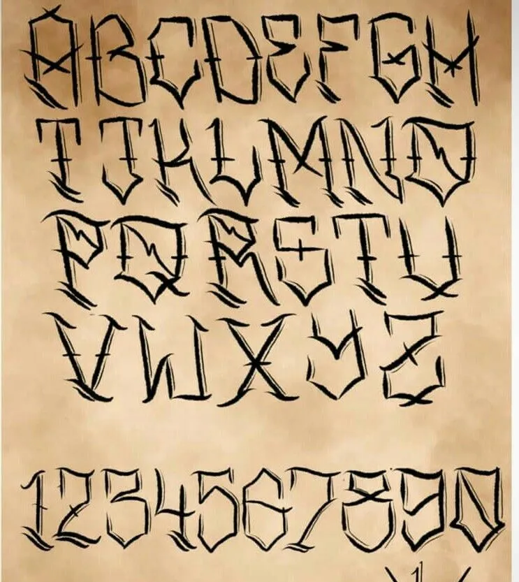 Pin by Gris Duque on letras cholas | Tattoo lettering fonts, Lettering alphabet, Lettering styles alphabet Pin by Gris Duque on letras cholas | Tattoo lettering fonts, Lettering alphabet, Lettering styles alphabet