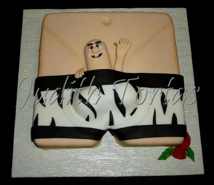 Torta modelada con fondant "Despedida de Soltera" | Tortas para ... Torta modelada con fondant "Despedida de Soltera" | Tortas para ...