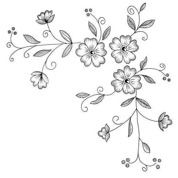 Pin by KRISTEN MORGAN on Dibujos para bordar | Border embroidery designs, Flower embroidery designs, Hand embroidery flowers Pin by KRISTEN MORGAN on Dibujos para bordar | Border embroidery designs, Flower embroidery designs, Hand embroidery flowers