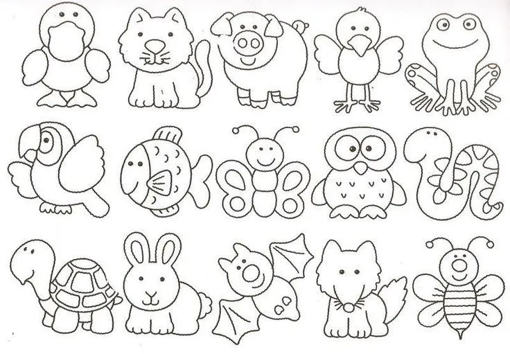 dibujos infantiles | patrones | Pinterest