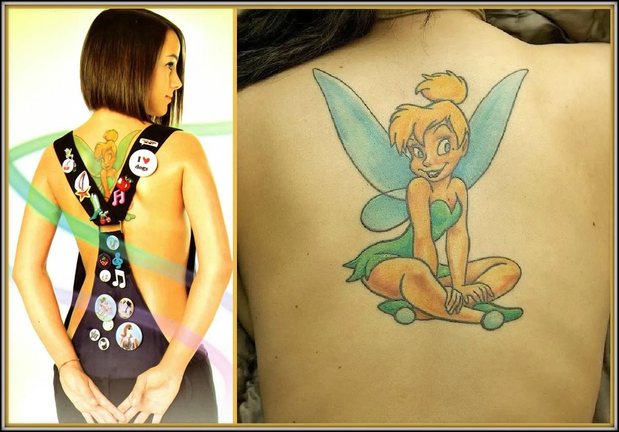 Pin Campanita Disney Tinkerbell Tattoos Campanilla Ajilbabcom ...