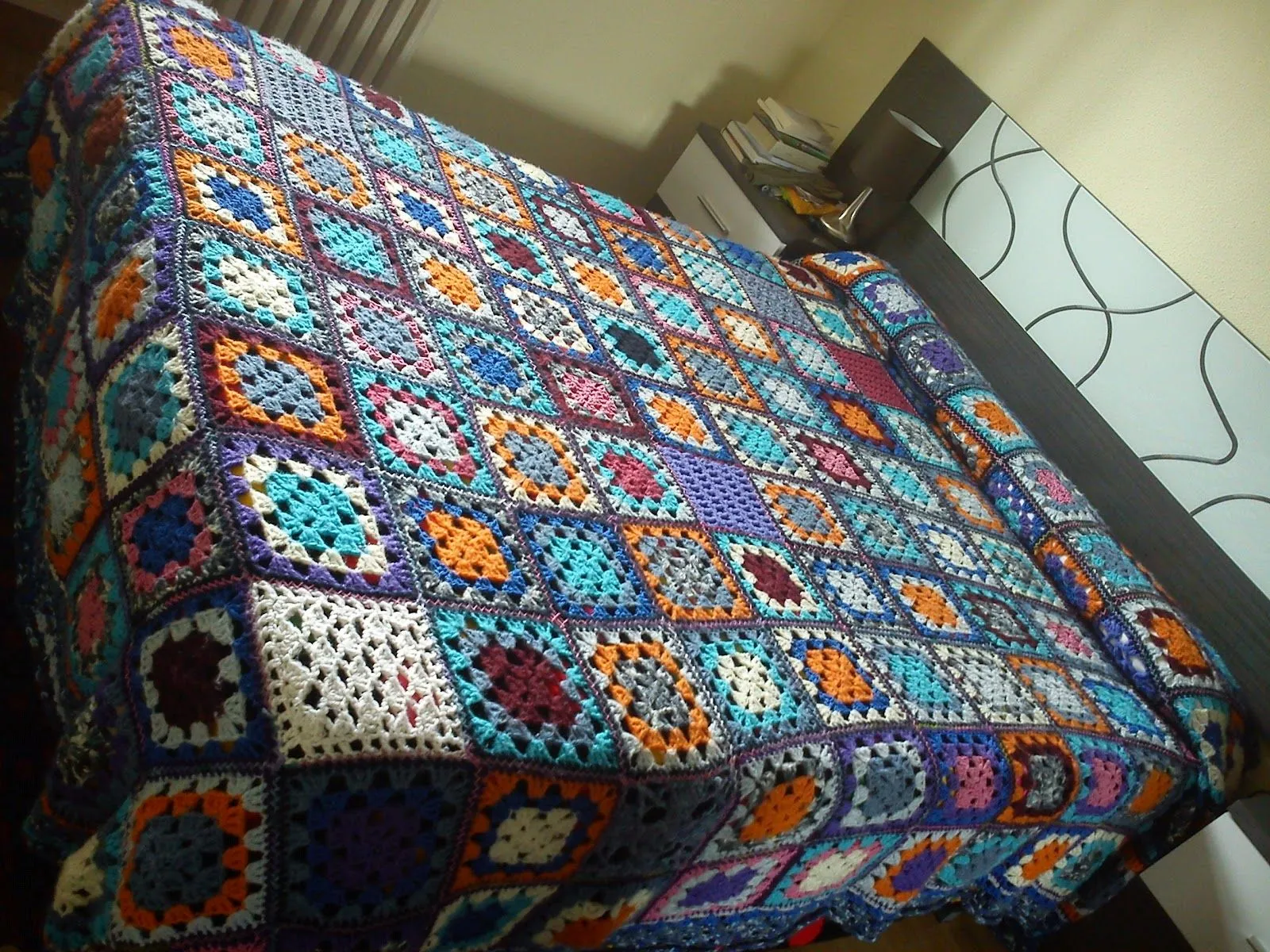 Pin Colchas Tejidas A Mano En Crochet Pelautscom on Pinterest