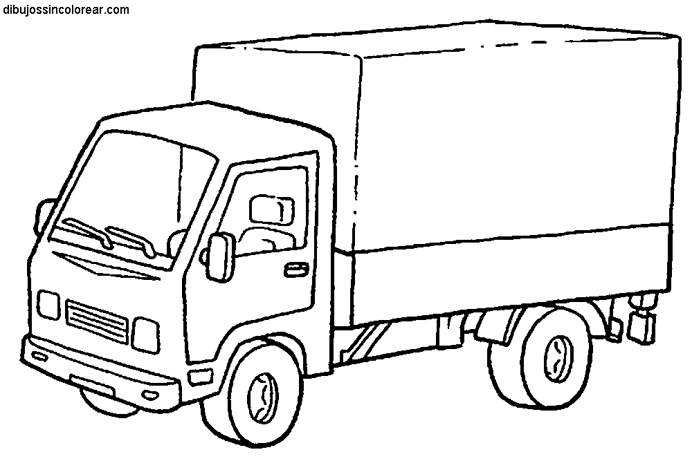 Pin Colorear Camion Dibujos Infantilesgif on Pinterest
