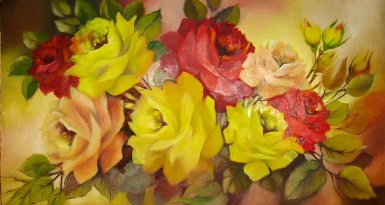 Pintura y Fotografía Artística : CUADROS FLORES OLEO Pintura y Fotografía Artística : CUADROS FLORES OLEO