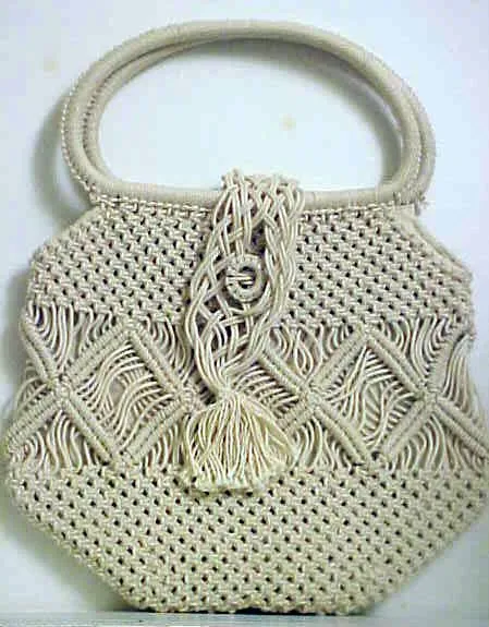 Pin Curso Tejidos Macrame Bolsos Manualidades on Pinterest