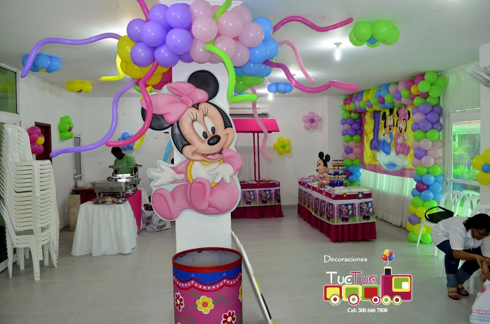 Pin Decoraciones Eventos Tuc Mickey And Minnie Baby on Pinterest