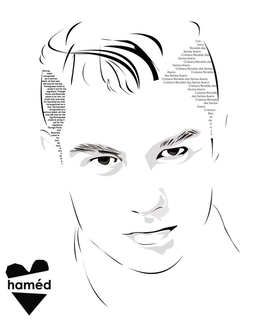 Pin Dibujos Para Colorear Cristiano Ronaldo Kamistad Celebrity ...