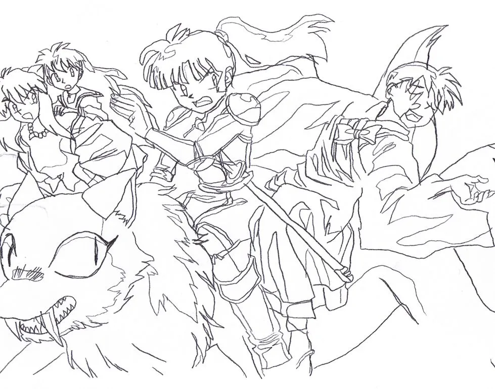 Pin Dibujos Inuyasha And Kagome Manga Para Colorear Ajilbab Com ... Pin Dibujos Inuyasha And Kagome Manga Para Colorear Ajilbab Com ...