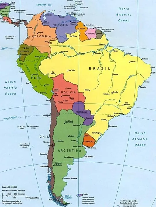 Pin Dibujos Del Mapa De America Sur on Pinterest