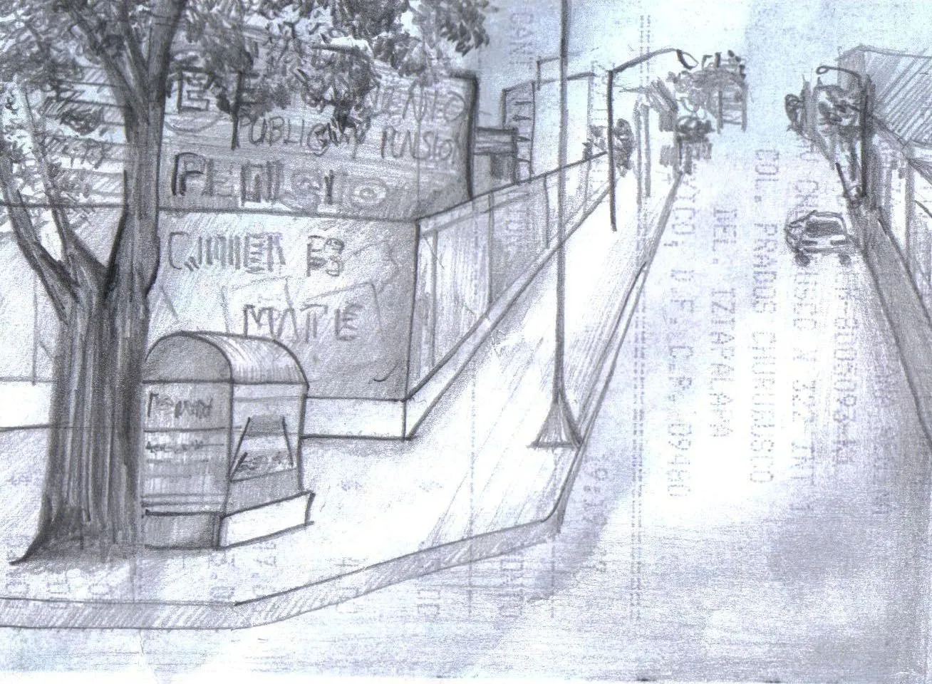 Pin Download Paisajes Invierno Dibujados Con Lapiz Mariajose ...