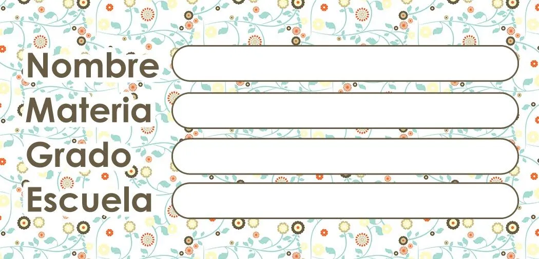 Pin Etiquetas Para Libros Cuadernos Etc on Pinterest
