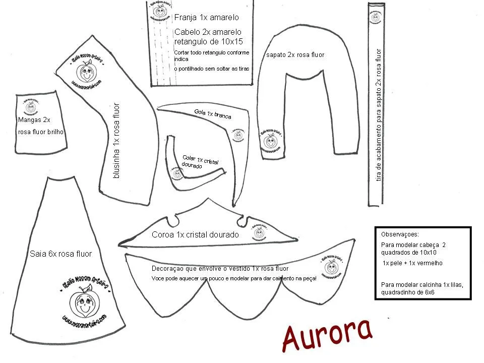 Pin Fofucha Aurora on Pinterest