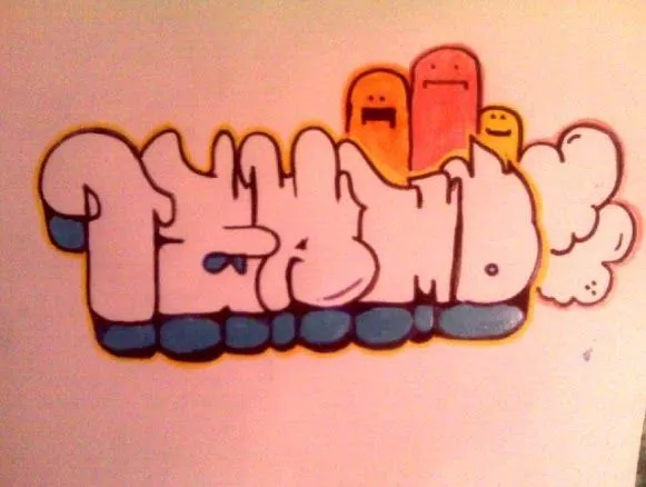 Pin Graffitis Jessica Amo Graffiti Com Portal Pelautscom On ...