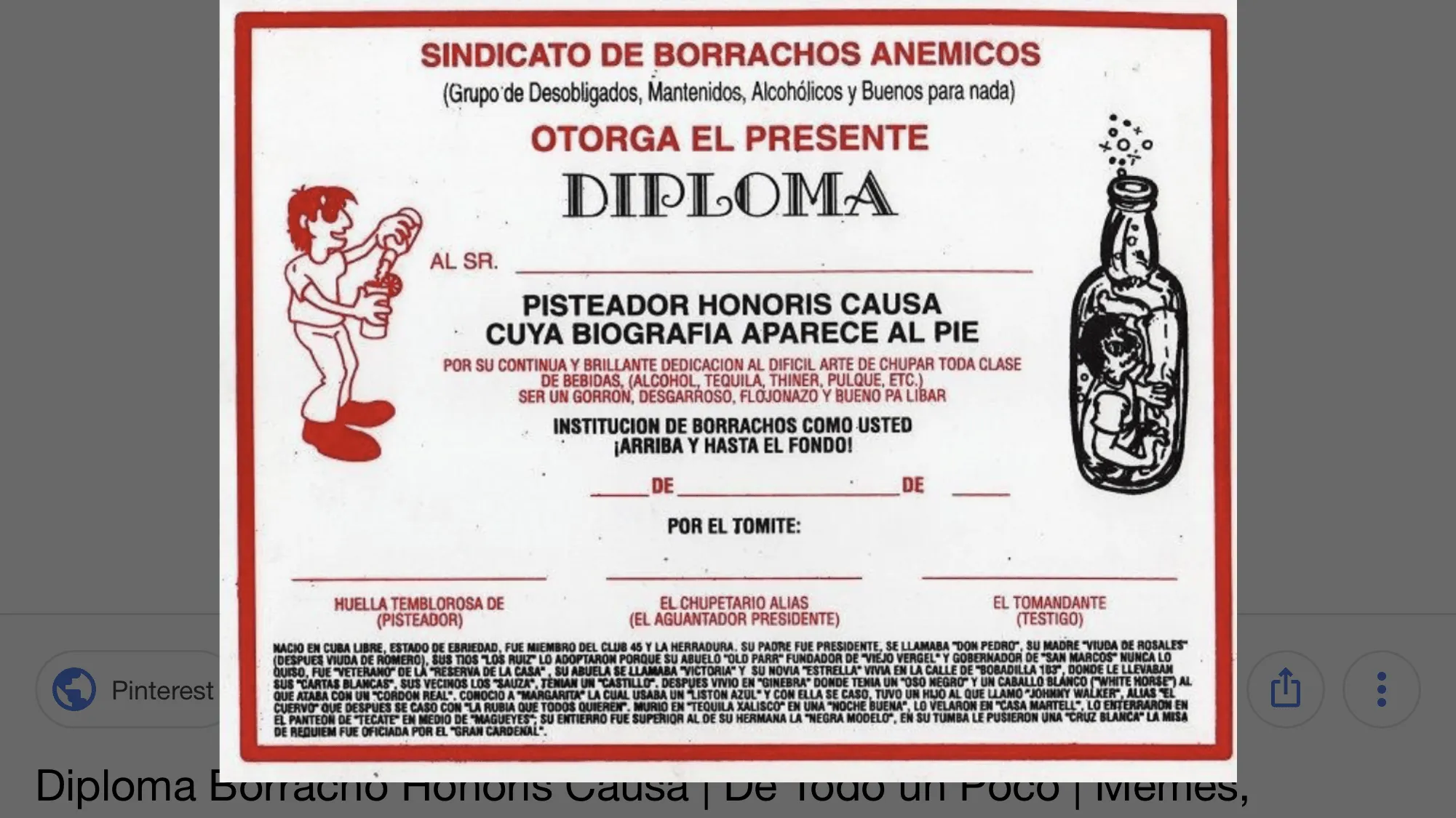 Pin de Hugo Lopez en Borrachos | Borrachos, Instituciones, Apareciste tu