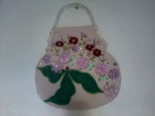 Bolsas de bordado de liston - Imagui