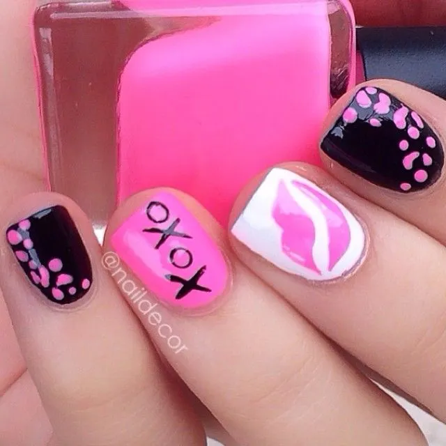 Pin de Kisha Baines en Nails | Pinterest | Nailart, Uñas De San ...