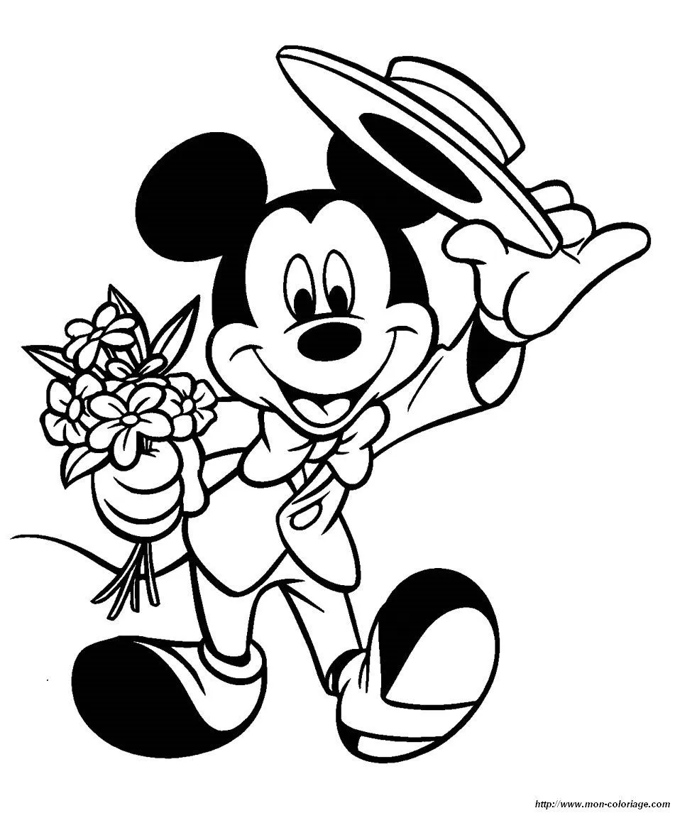 Pin Malvorlagen Mickey Mouse on Pinterest