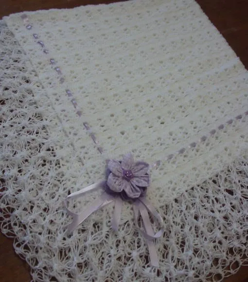 Mantas al crochet para bebés con graficos - Imagui Mantas al crochet para bebés con graficos - Imagui