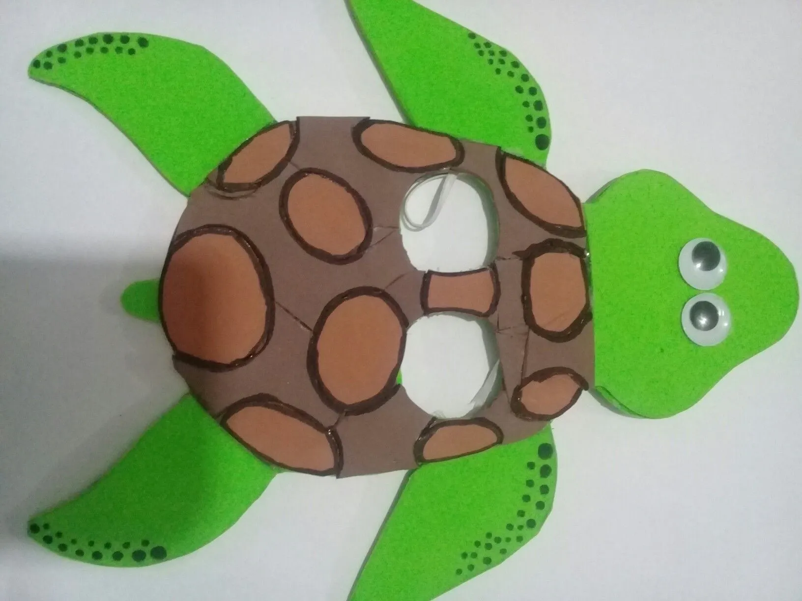 Pin en Máscara de tortuga en foami