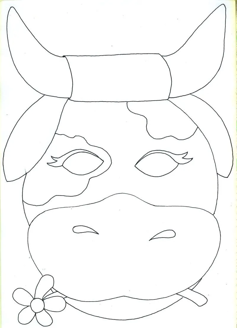 Moldes mascaras de animales para niños - Imagui