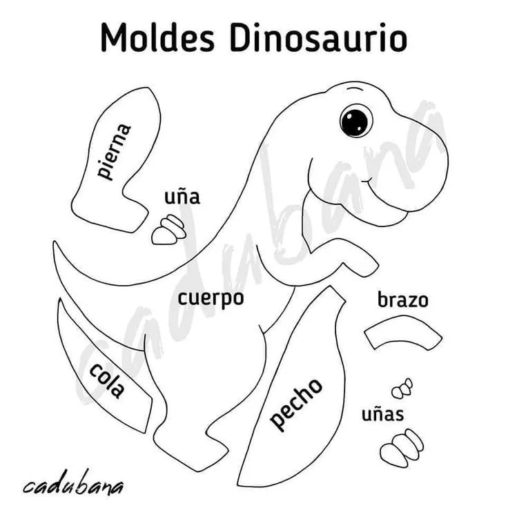 Pin de Mercy Laguna en Manualidades en 2023 | Juguetes de fieltro, Moldes de dinosaurios, Patrón dinosaurio Pin de Mercy Laguna en Manualidades en 2023 | Juguetes de fieltro, Moldes de dinosaurios, Patrón dinosaurio
