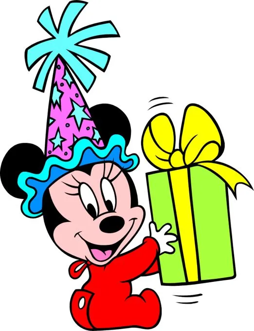 Baú de Figuras: Imagens de aniversário Minnie Mouse