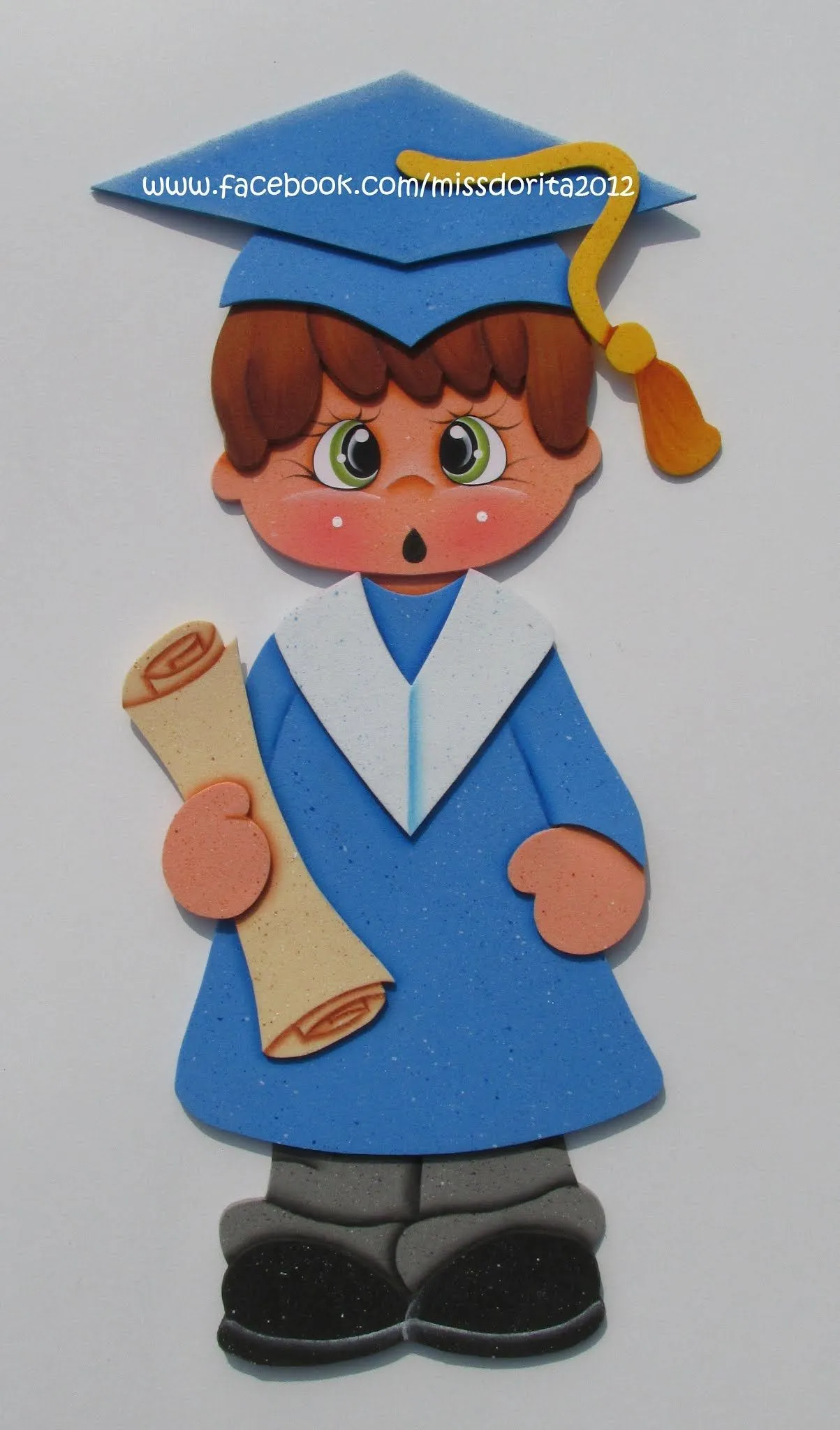 Pin en moldes graduación