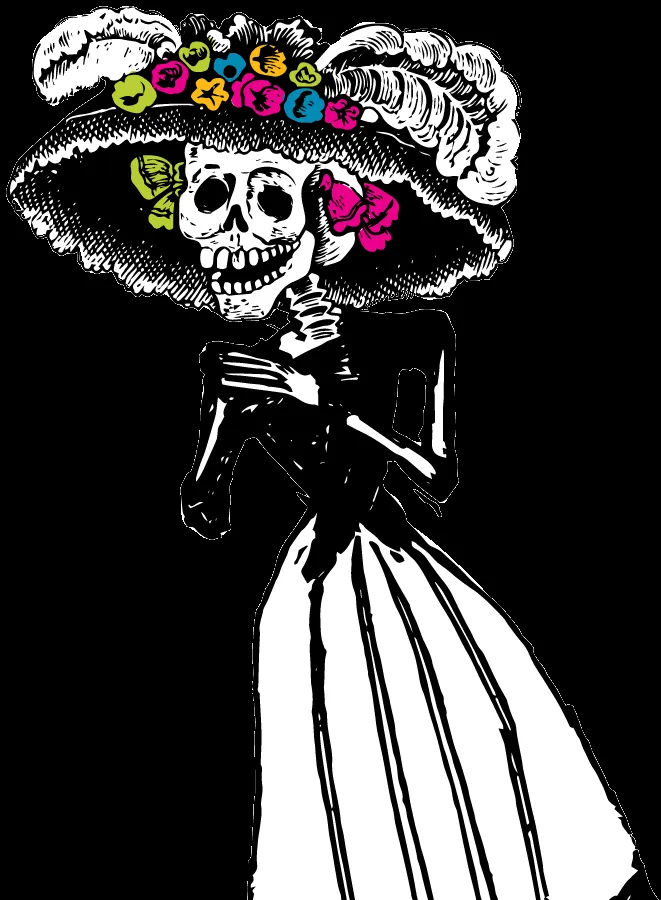 Pin en dia de muertos