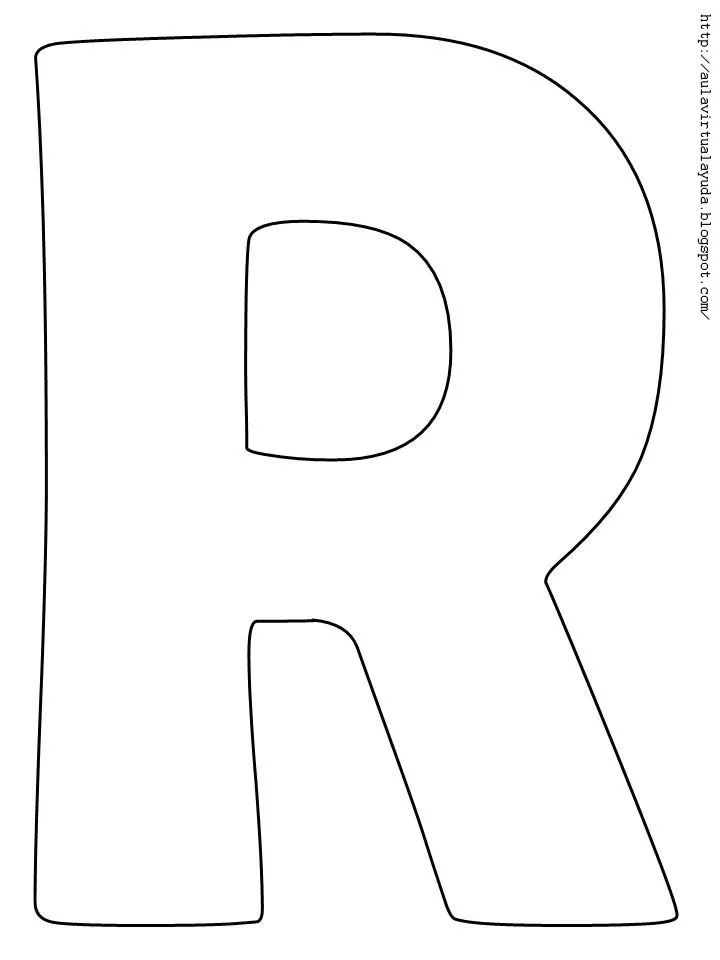 Pin Of Moldes Letras Del Abecedario Mayusculas Para Imprimir ...