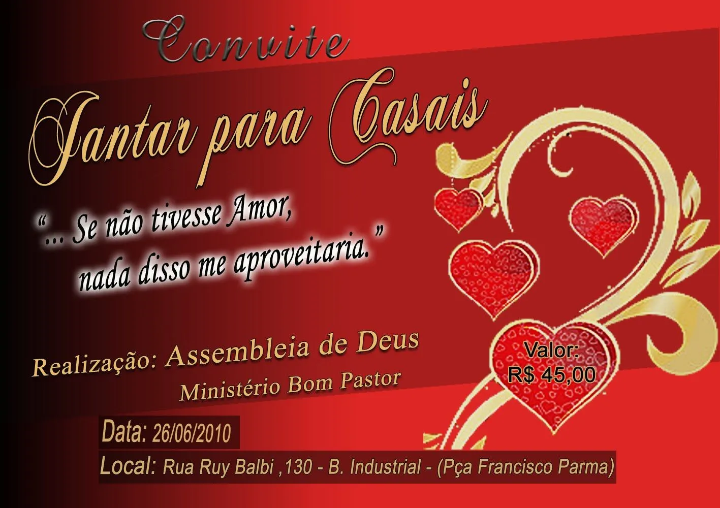 Pin Palestra Para Casais Surpresas Sorteio De Brindes E Jantar on ... Pin Palestra Para Casais Surpresas Sorteio De Brindes E Jantar on ...