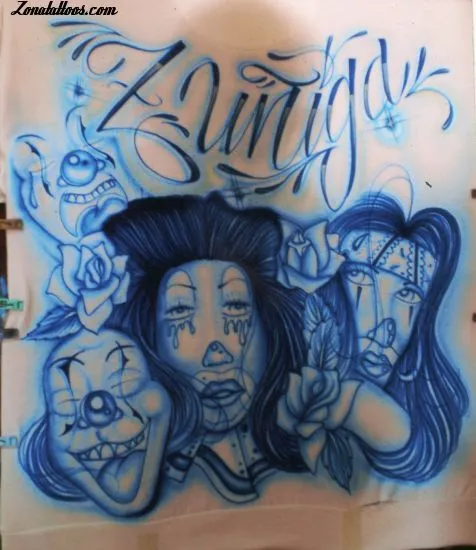 Tatuajes de payasas cholas - Imagui